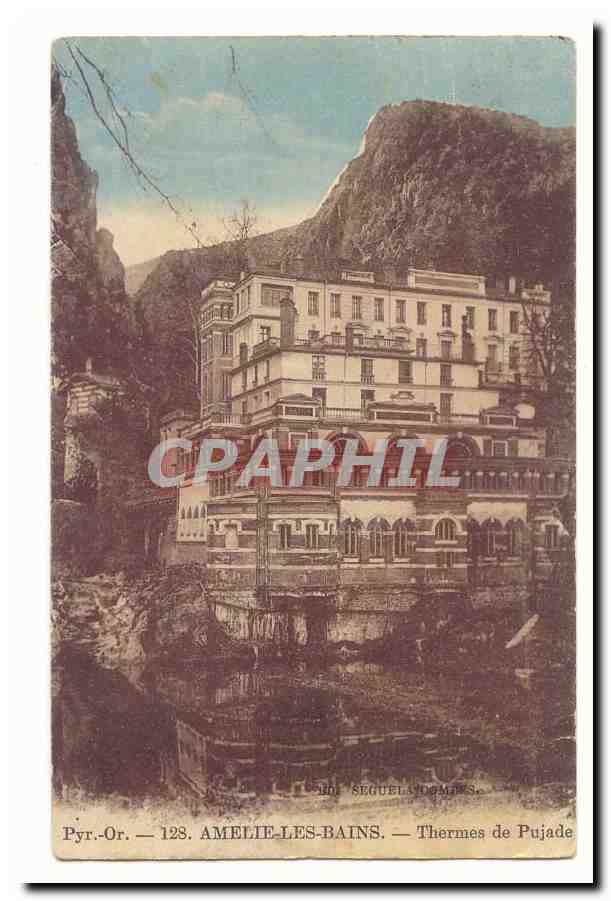Amelie les Bains CPA thermes de Pujade