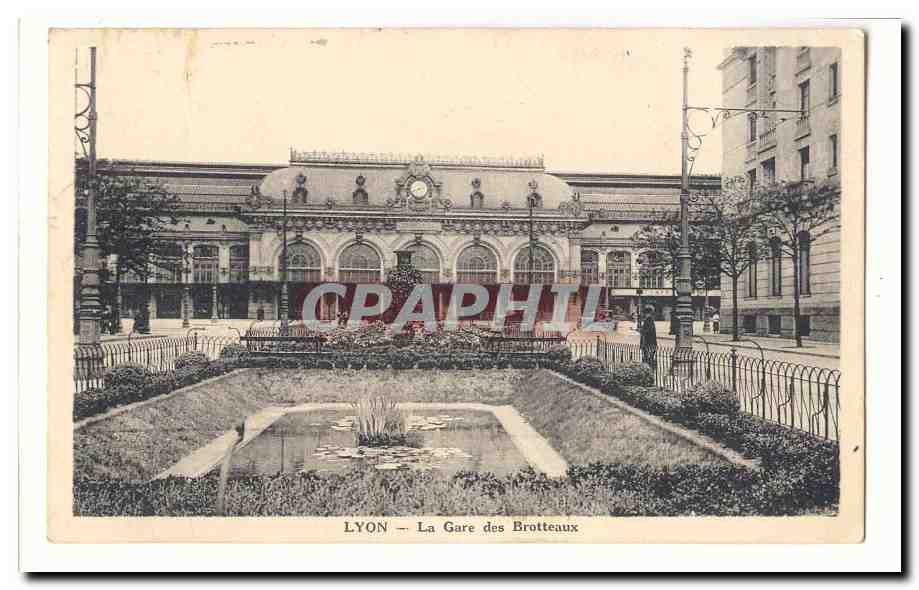 Lyon CPA La gare des Brotteaux