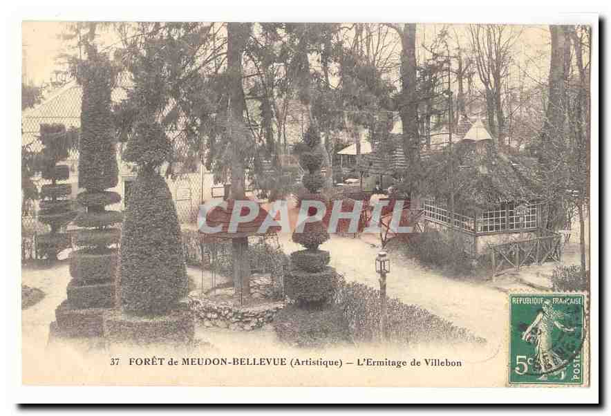 Foret de Bellevue Meudon CPA L'ermitage de Villebon