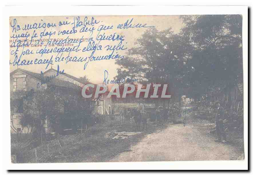 Maison de Montbron - La Gare - La Sologne — éditeur impr. de Montbron