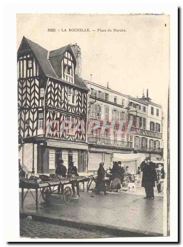 La Rochelle — Place du Marché — M. Judes — n° 8925