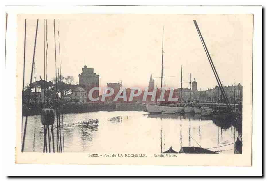 La Rochelle CPA Port de la Rochelle Bassin vieux