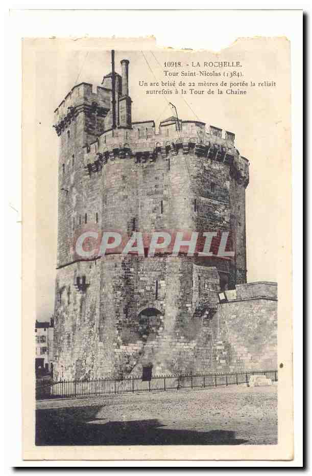 La Rochelle CPA Tour Saint Nicolas