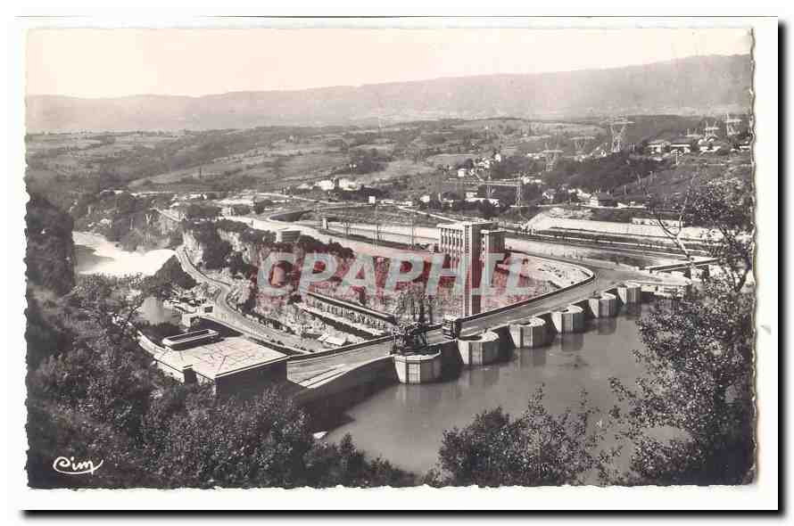 Barrage de la rivière — vue panoramique — Cim, photographe