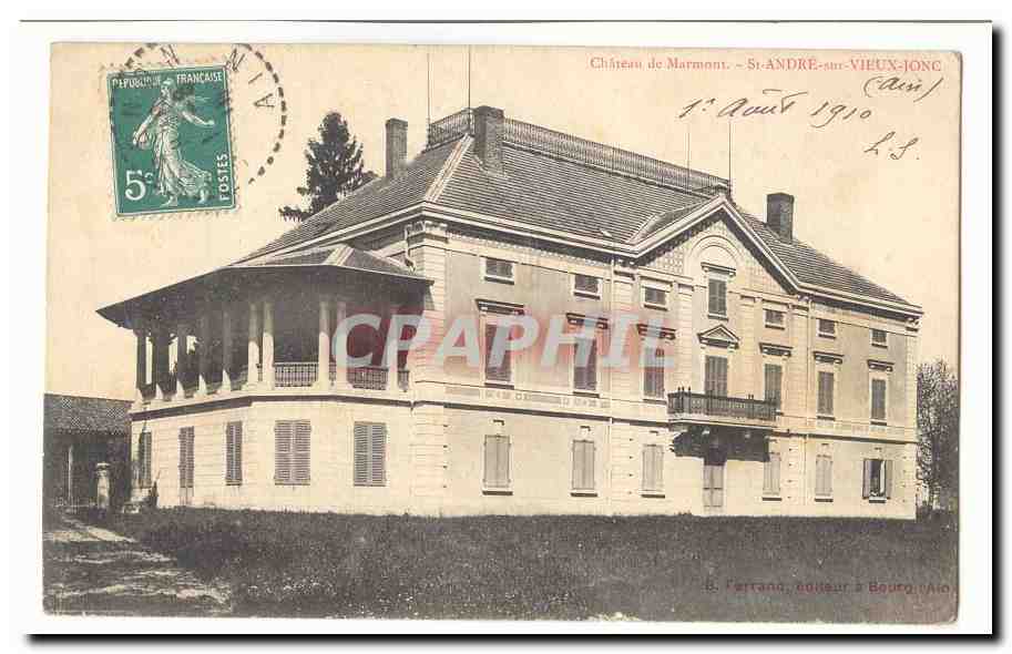 CPA Chateau de Marmont St Andre sur Vieux jonc