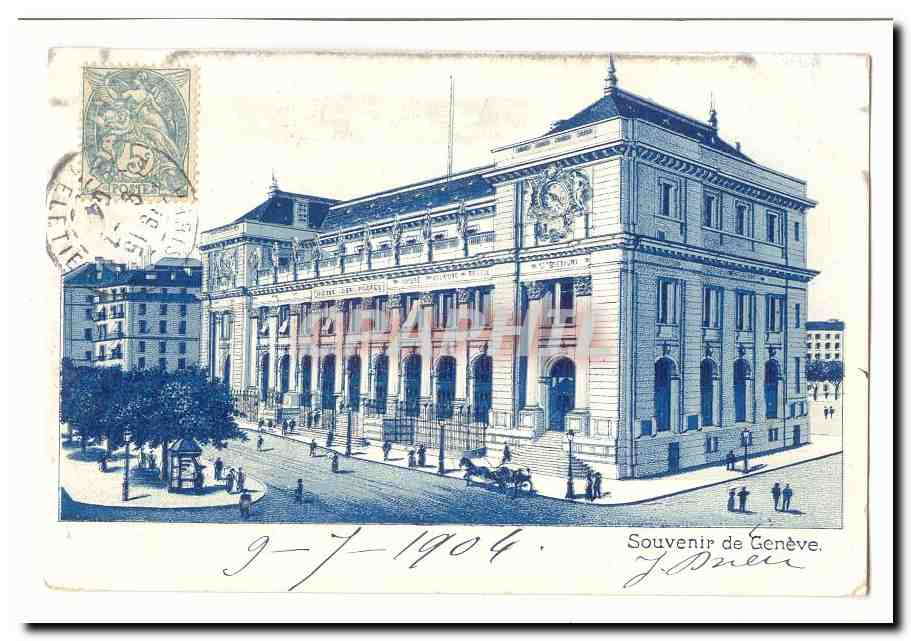 Suisse CPA Souvenir de Geneve