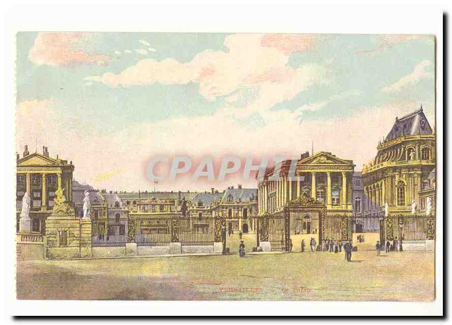 Versailles CPA Le palais
