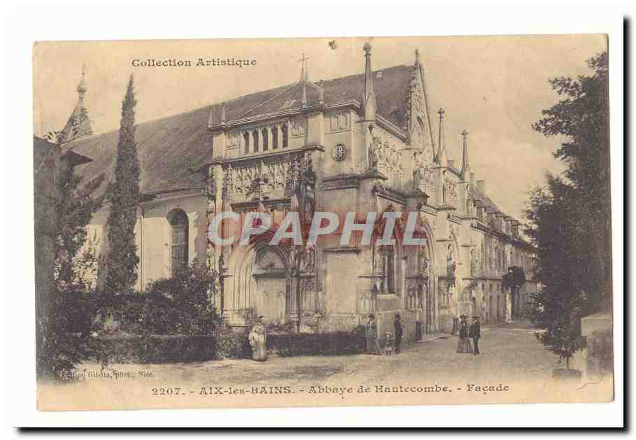 Aix les Bains CPA Abbaye de Hautecombe Facade