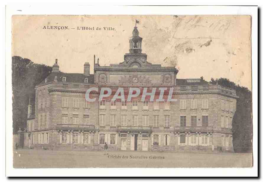 Alencon CPA L'hotel de ville