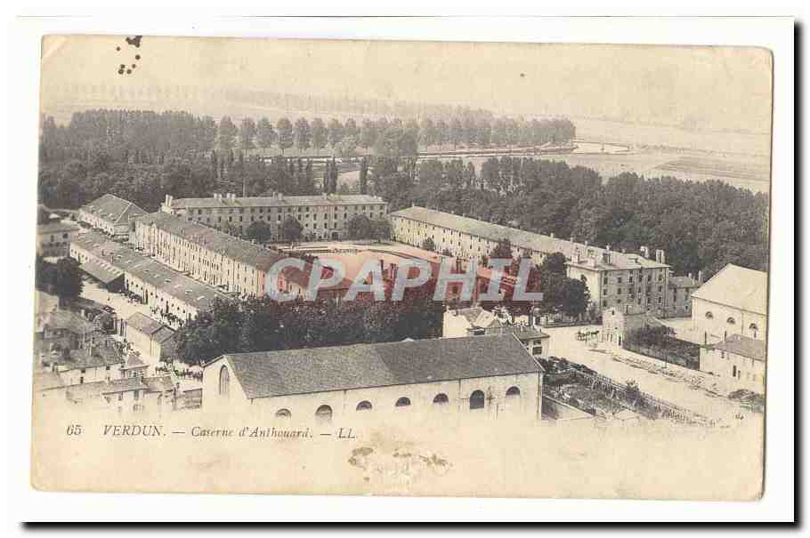 Verdun CPA Caserne d'Anthouard