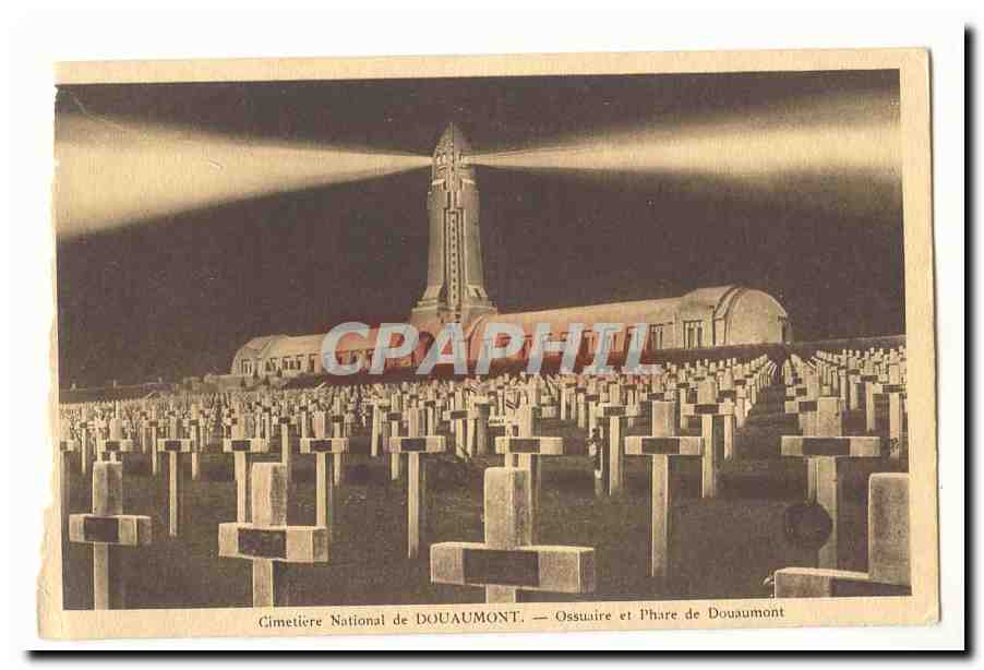 Cimetière National de DOUAUMONT — Ossuaire et Phare de Douaumont