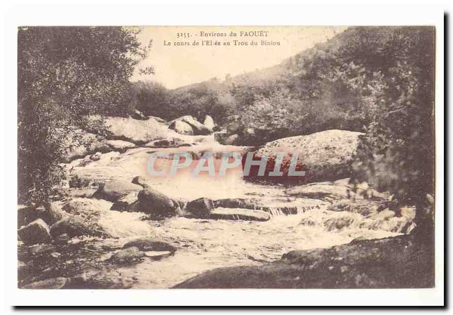 Environs du Faouet CPA Le cours de l'Elle au Trou de Biniou
