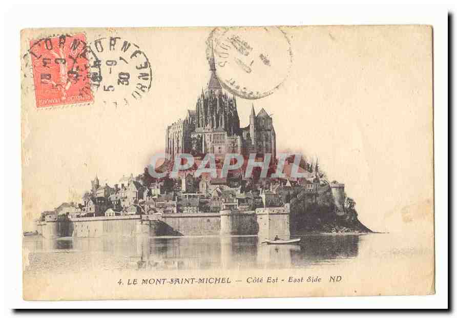 Le Mont-Saint-Michel — Côté Est — East Side ND