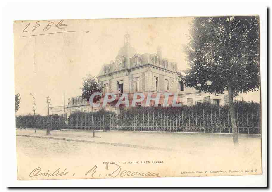 Persan CPA la mairie et les ecoles