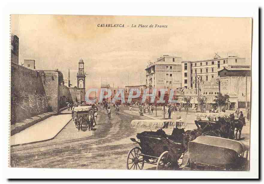 Casablanca — La Place de France — Graphophile