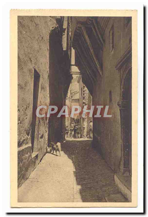 Algerie Alger CPA La casbah Rue Kleber