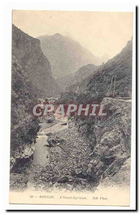 Algerie CPA Bougie L'ouest Agrioum