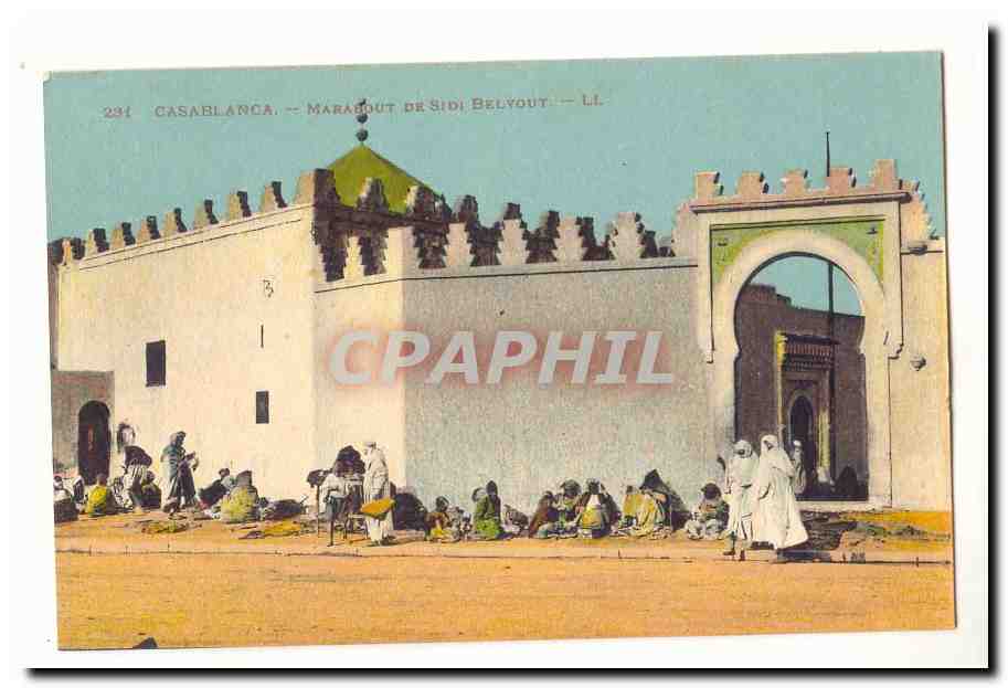 Maroc Casablanca CPA Marabout de Sidi Belyout