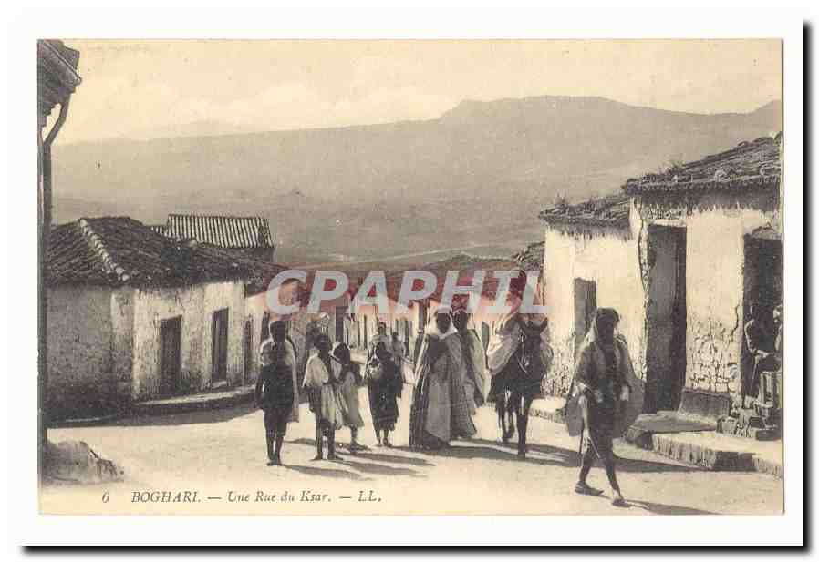 Boghari — Une Rue du Ksar — L.L.