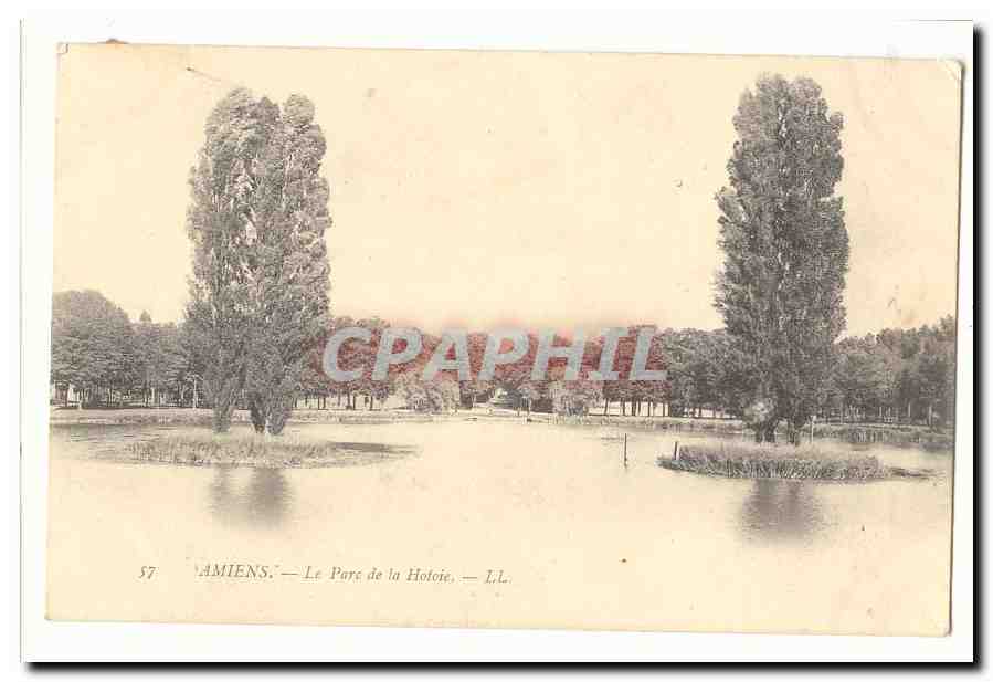 Amiens CPA Le parc de la Hotoie
