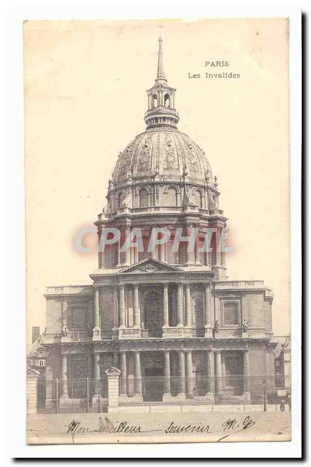 Paris CPA Les Invalides