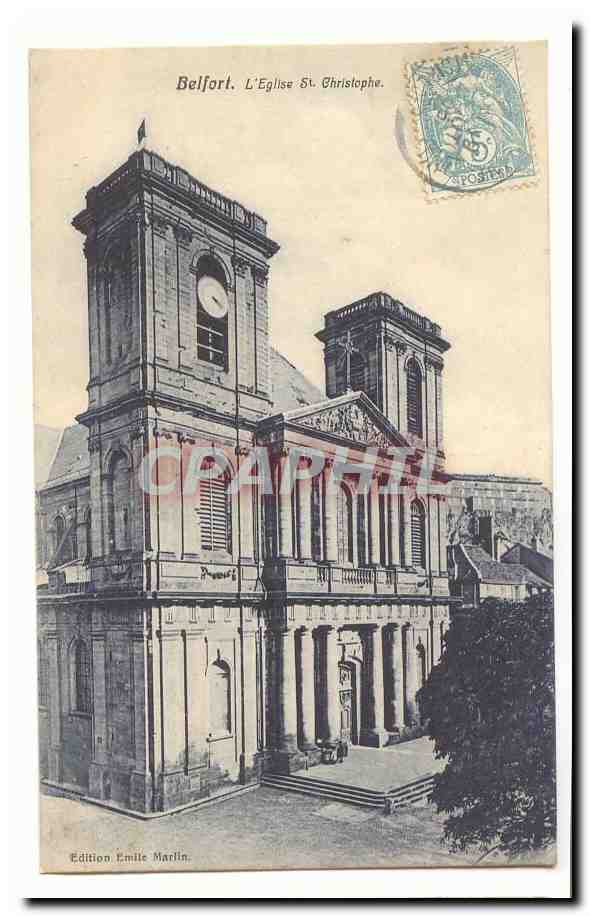 Belfort CPA L'eglise St Christophe