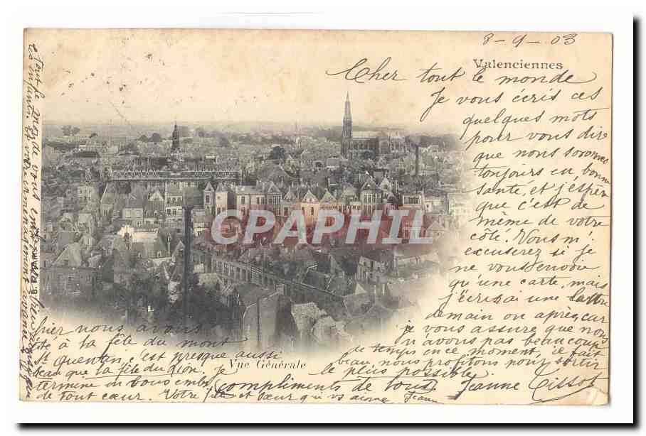 Vista General de Valenciennes — complemento de borde — editor no identificado