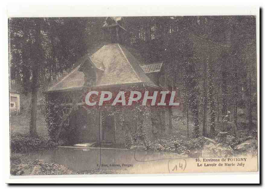 Environs de Potigny CPA La lavoir de Marie joly