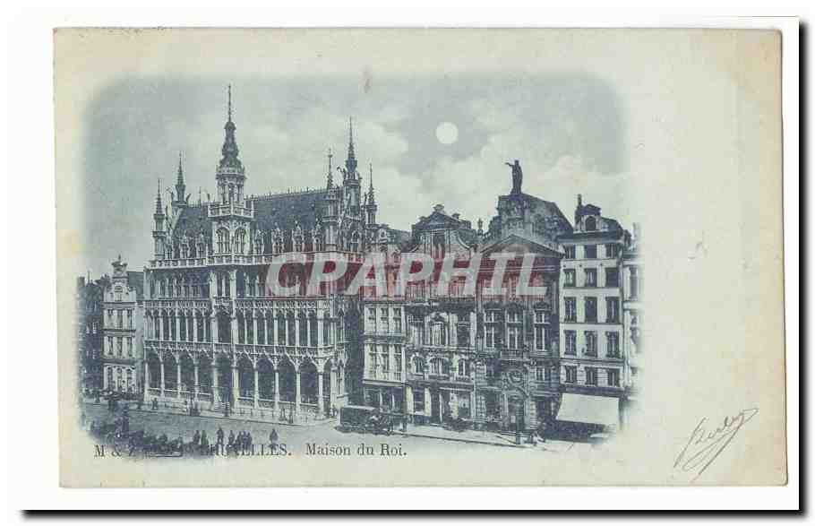 Bruselas - Casa del Rey — M & C. Bruselas - Anverso