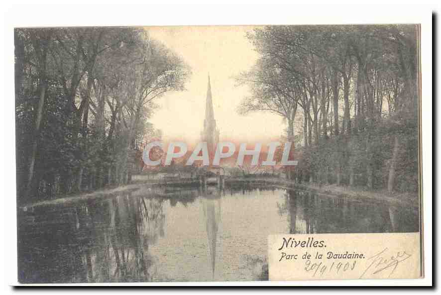 Belgique Nivelles CPA Parc de la daudaine