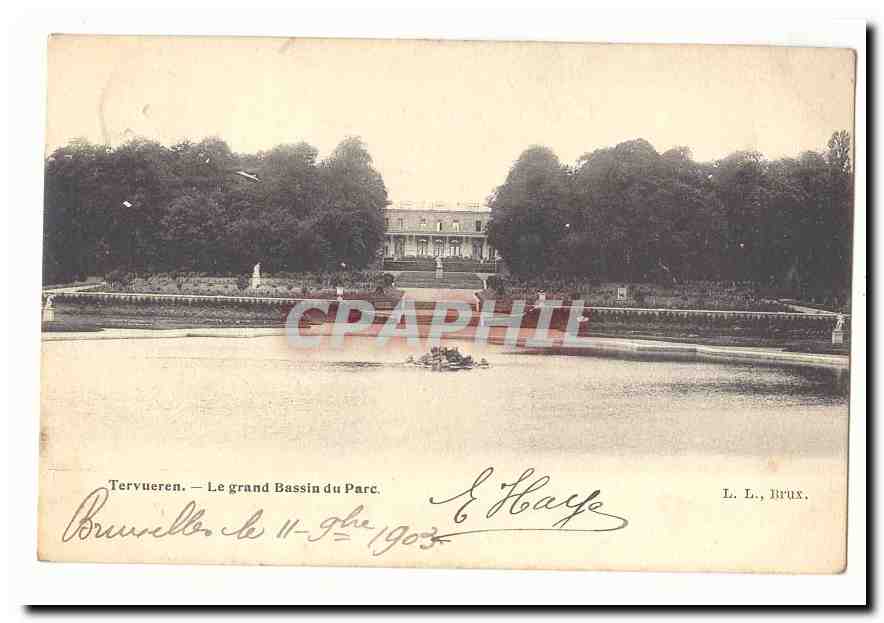 Tervueren — Le grand Bassin du Parc — L. L., Bruxelles