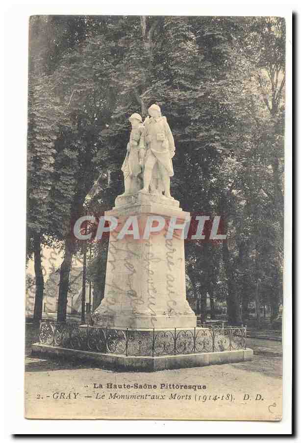 Gray CPA le monument aux morts (1914-1918)