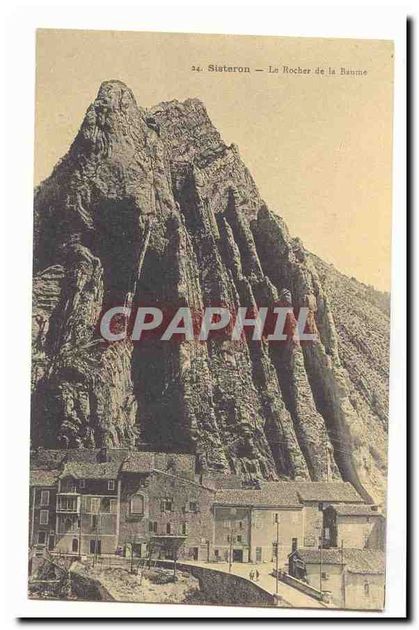 Sisteron — Ansicht des Rocher de la Baume