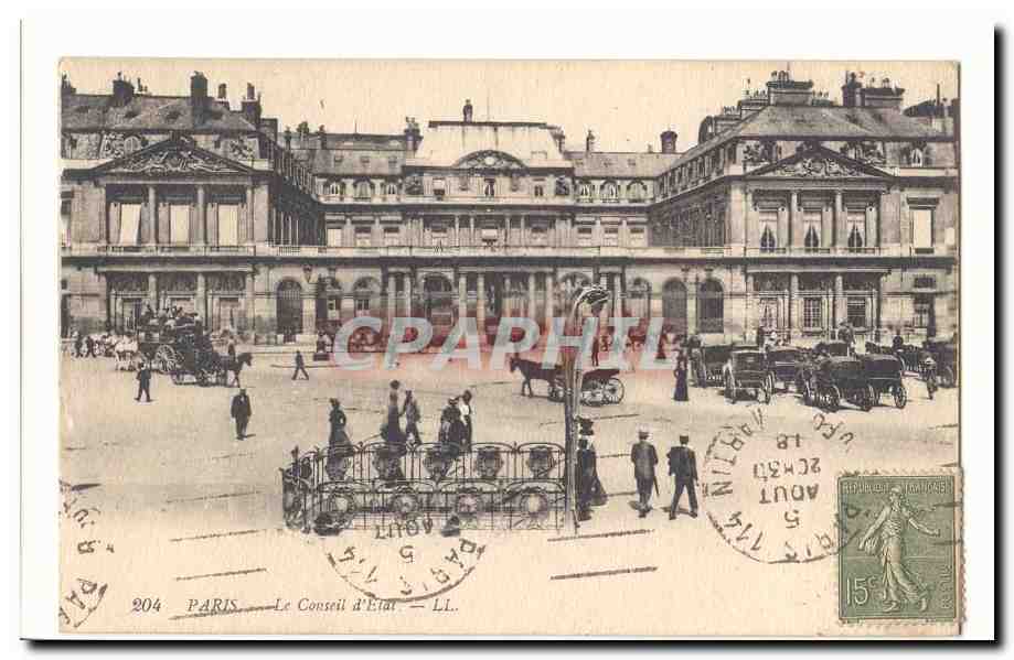 Paris (1er) CPA Le Conseil d'Etat