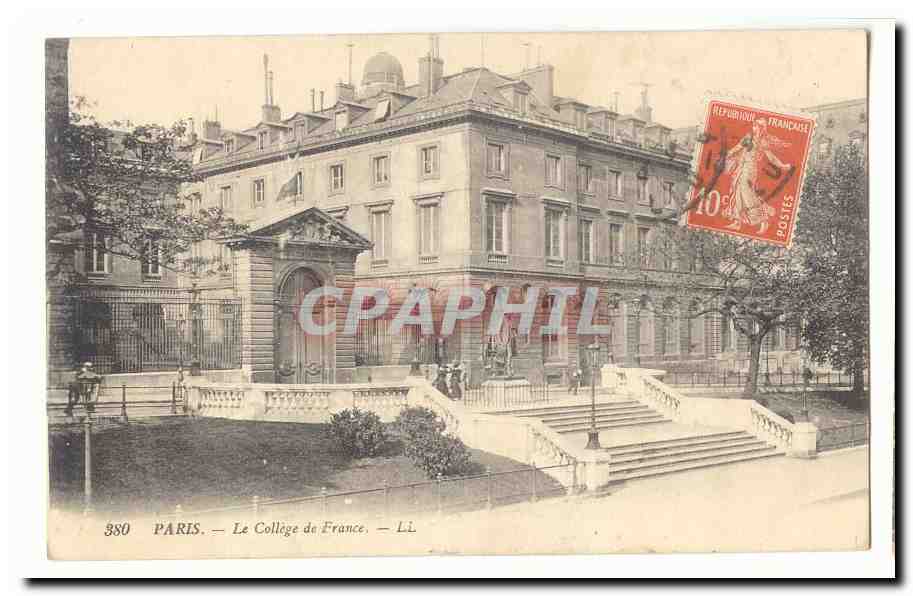 Paris (5eme) CPA le college de France