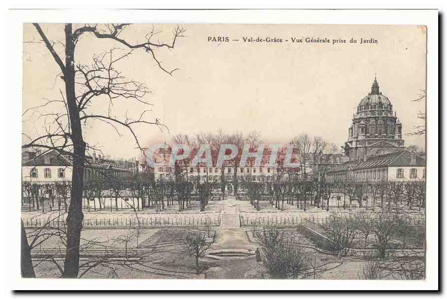 Paris — Val-de-Grâce — Vue Générale prise du Jardin