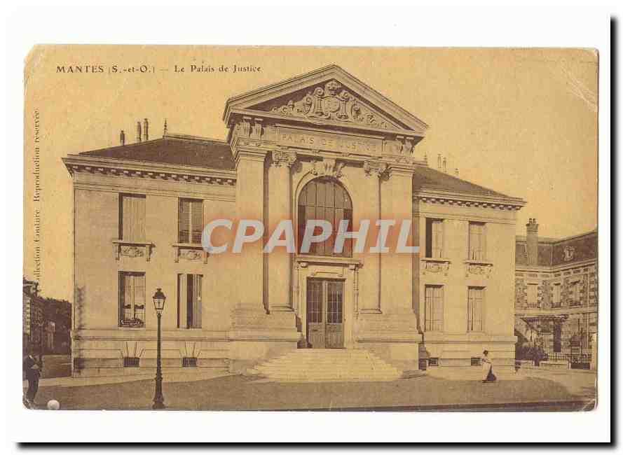 Mantes CPA Le palais de justice