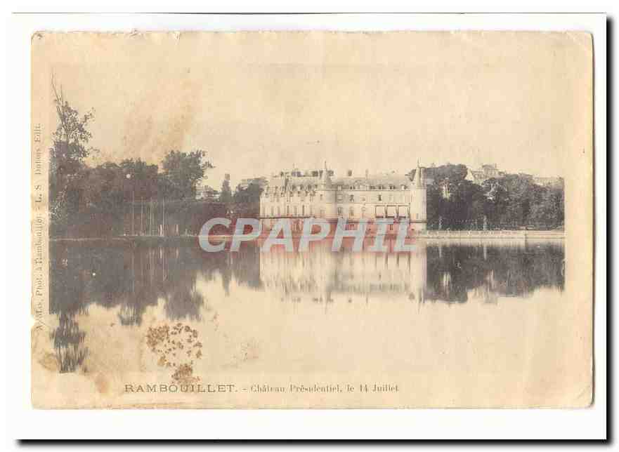 Rambouillet — Château Présidentiel — L.S. Dufour Édit.