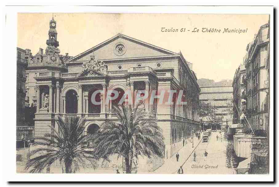 toulon CPA Le theatre municipal
