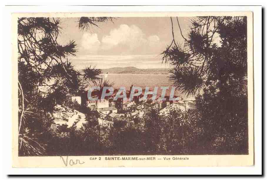 Sainte Maximine sur Mer CPA Vue generale