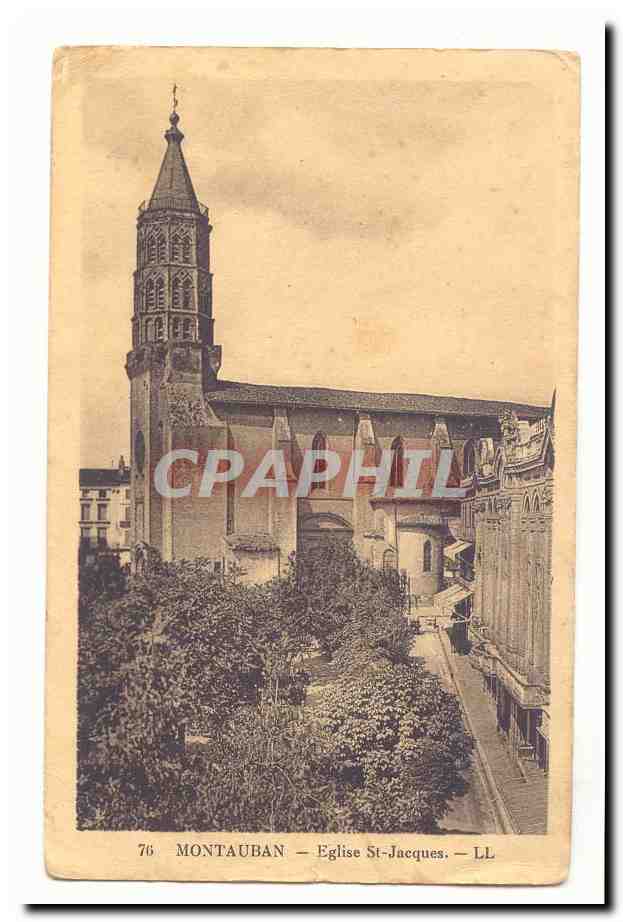 Montauban — Église Saint-Jacques — LL