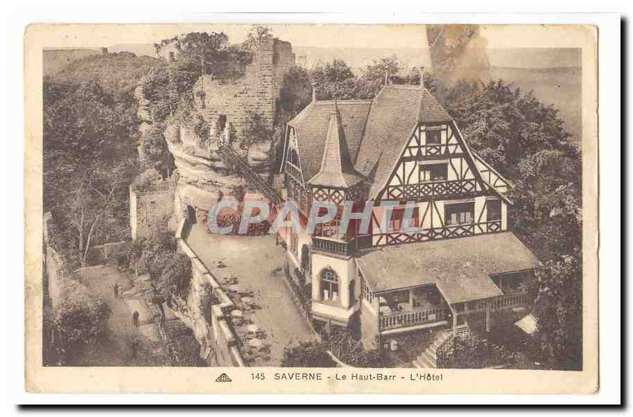 Saverne CPA Le Haut Barr L'hotel