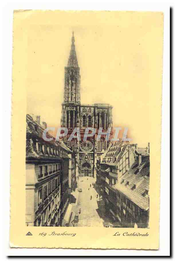 Strasbourg CPA La cathedrale