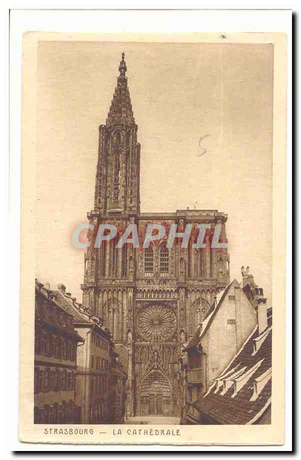 Strasbourg CPA La cathedrale