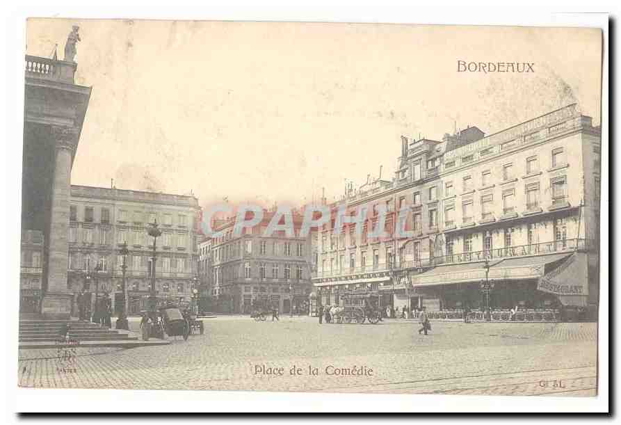 Bordeaux CPA Place de la Comedie