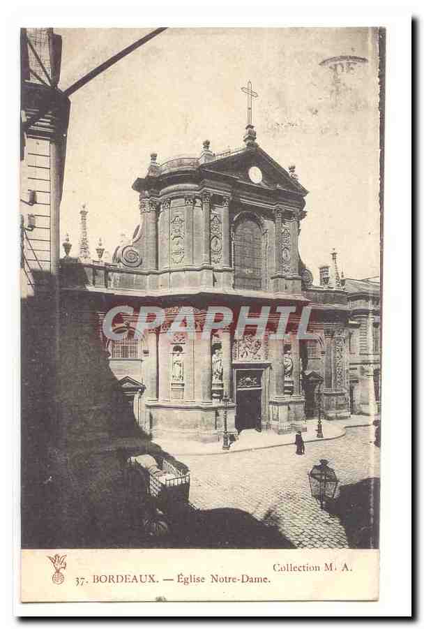 Bordeaux CPA Eglise Notre Dame