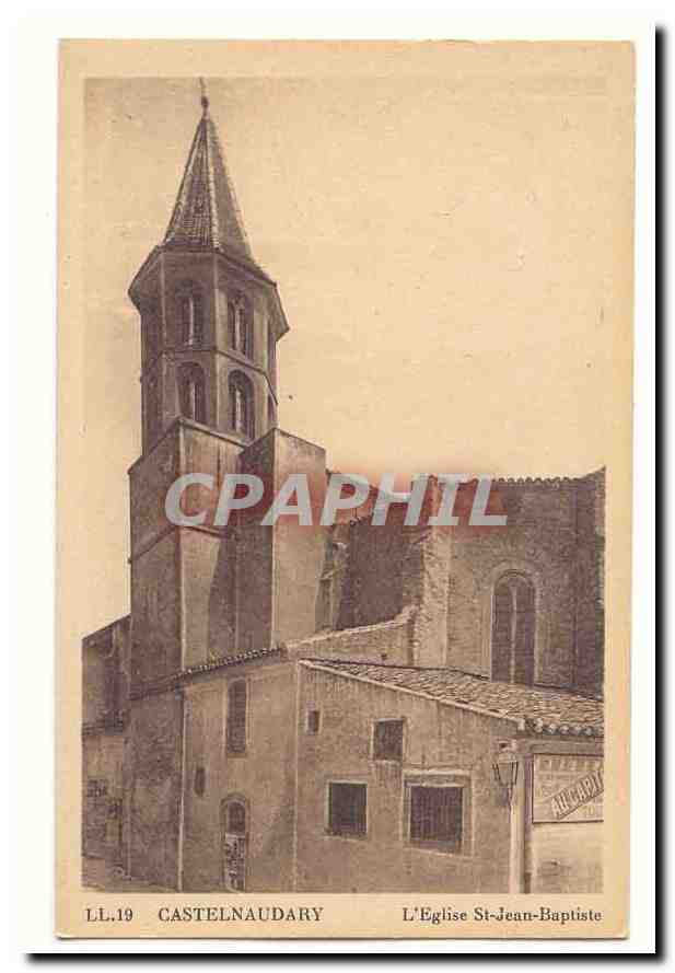 Castelnaudary CPA L'eglise St Jean Baptiste