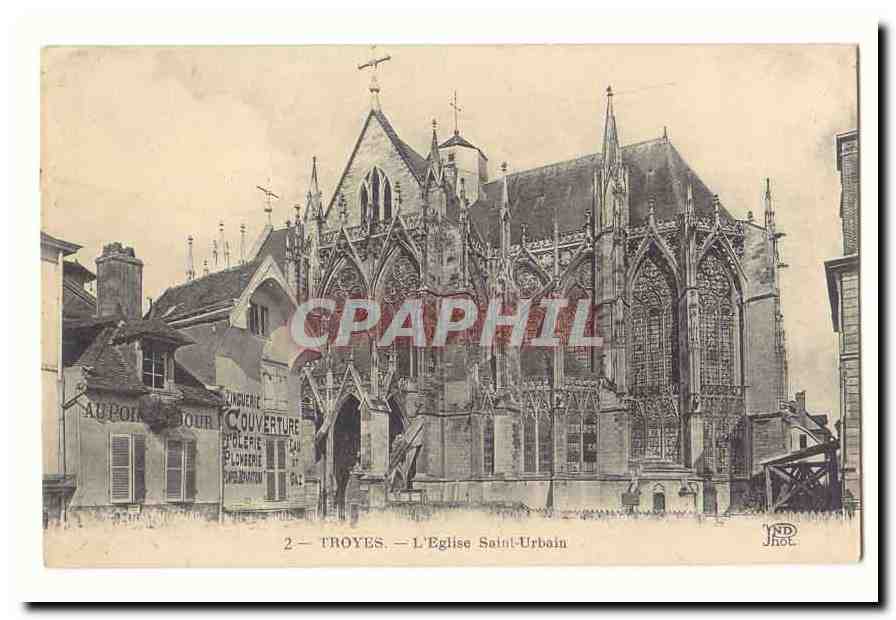 Troyes — L'Église Saint-Urbain — JND Hot