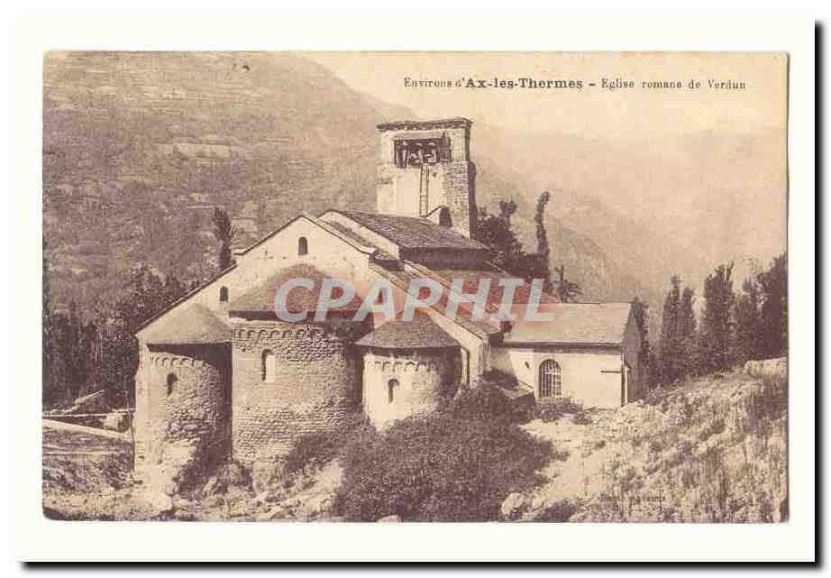 Römische Kirche von Verdun — Umgebung von Ax-les-Thermes