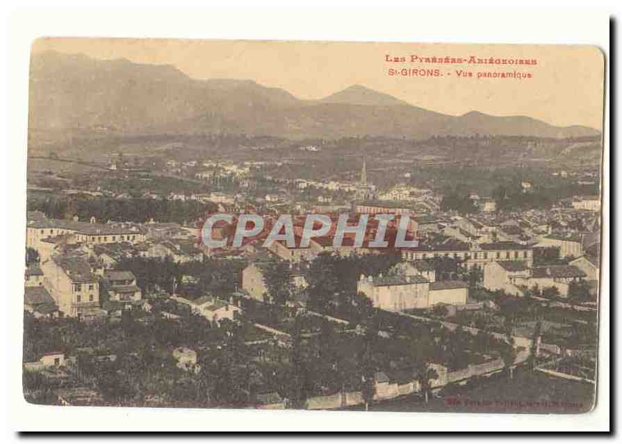 St Girons CPA Vue panoramique